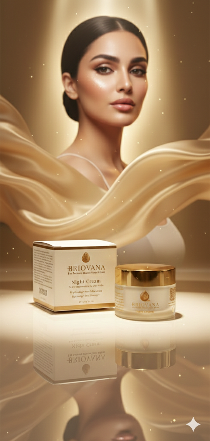 Night Repair Cream - كريم ليلي لمحاربة التجاعيد والترهلات